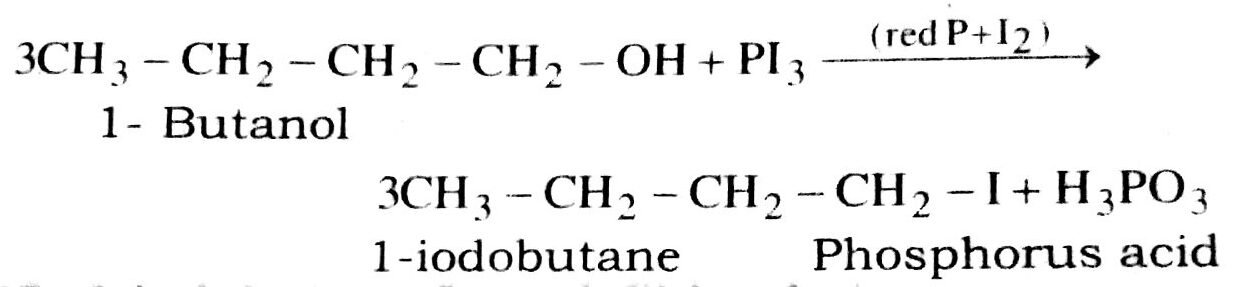 1-iodobutane from 1-Butanol