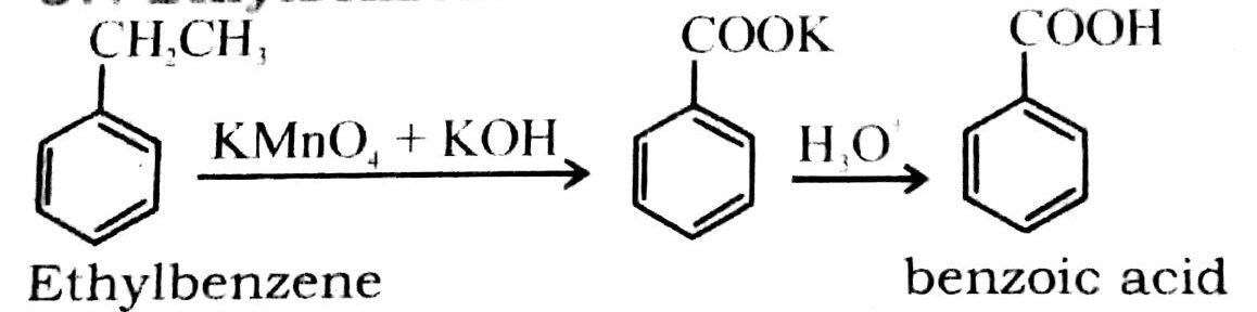 Ethylbenzene to benzoic