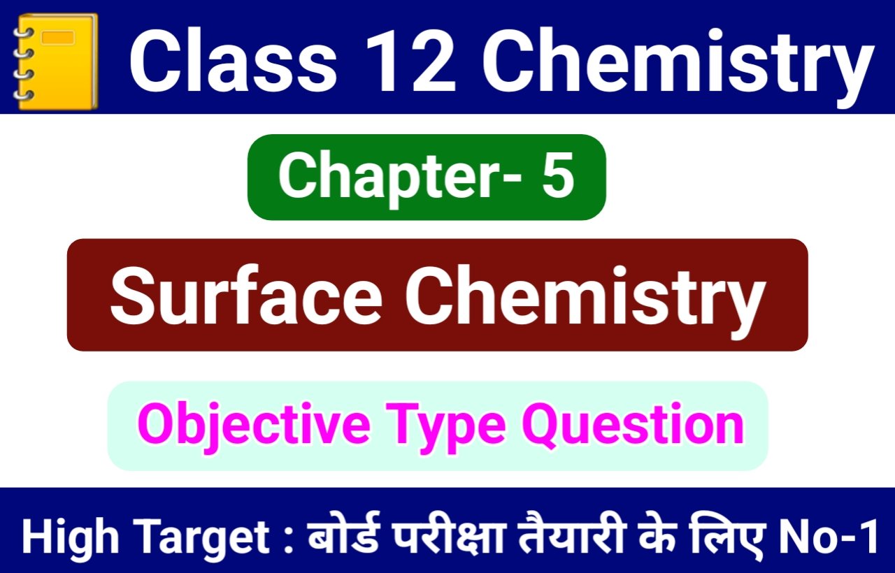 Class 12 NCERT Chemistry Solutions Chapter 5- Surface Chemistry